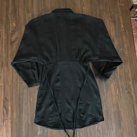 Free People Button Down Puff Sleeve Mini. Size XS - Picture 11 of 15